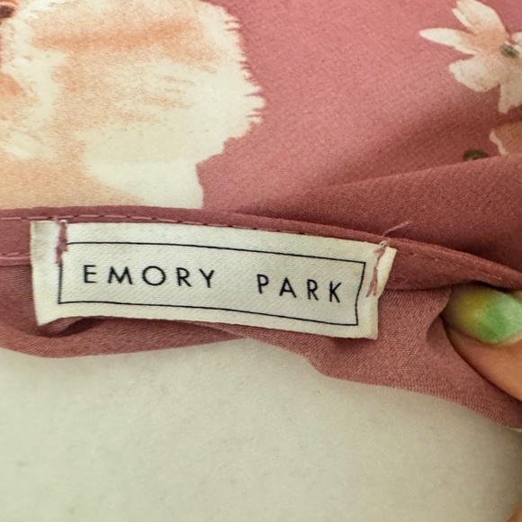 Emory Park Blush Pink Floral Kimono - Picture 4 of 4